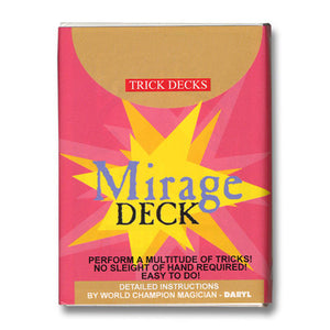 Mirage Deck (Red, Bicycle)