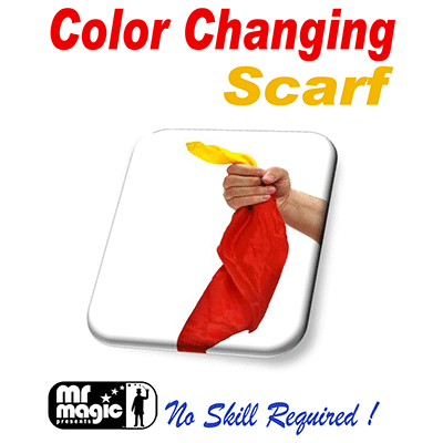 Color Changing Silk Handkerchief by Mr. Magic