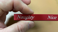 Naughty or Nice Divining Rod by Santa Magic
