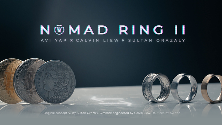Nomad Ring Mark II (Bitcoin Silver) by Avi Yap