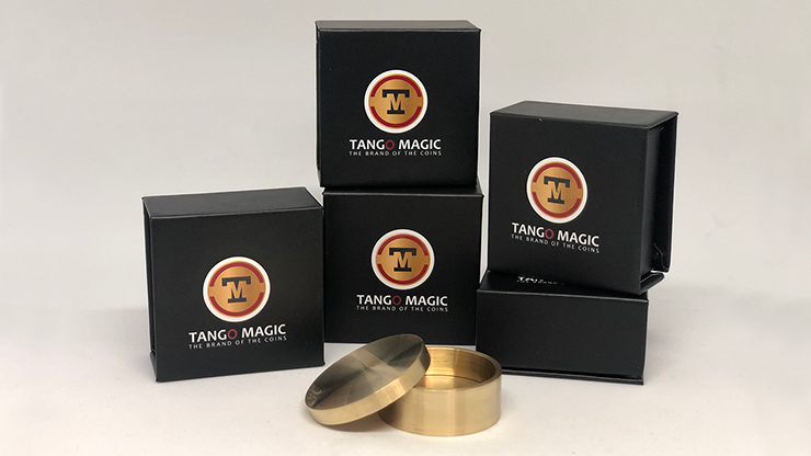 Boston Box (Brass, Half Dollar) by Tango Magic