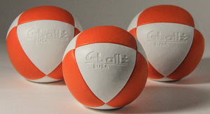 GBallz Juggling Balls, Set of Three (E8 Series, Millet-Filled)