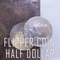 Flipper Coin (Half Dollar) by MAK Magic