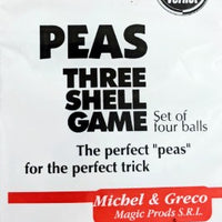 Three Shell Game (Extra Peas, Set of 4) by Vernet Magic