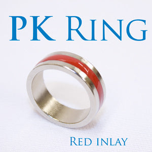 Magnetic PK Ring - Red Inlay, 20mm