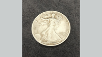 Power Coin (Walking Liberty Replica) by Himitsu Magic
