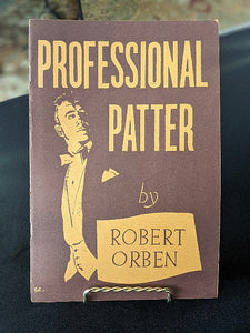 Professional Patter by Robert Orben - Book