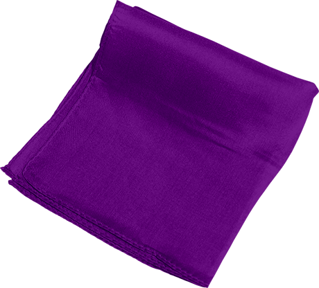 Silk (18 inch, Purple) by Goshman Magic