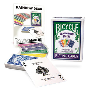 Ultimate Rainbow Deck (Bicycle) by Magic Makers