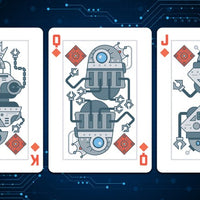 Bicycle Robot Playing Cards