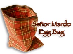Senor Mardo Egg Bag (Red) Martin Lewis