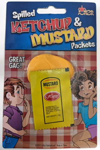 Spilled Mustard Packet