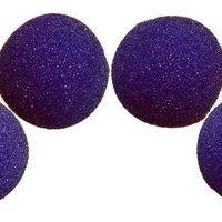 2" Super Soft Sponge Balls (Purple) 4-Pack by Goshman