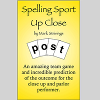 Spelling Sport (Close-Up) by Mark Strivings