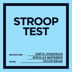 The Stroop Test by David Jonathan & Nikolas Mavresis