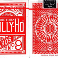 Tally-Ho Playing Cards (Red, Circle Back) by USPCC