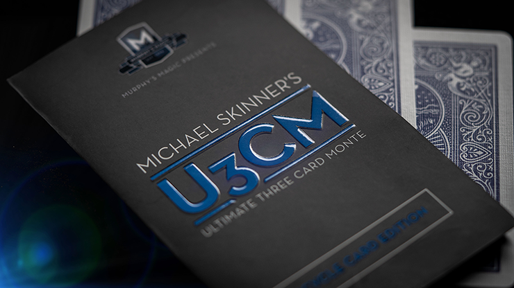 Ultimate 3 Card Monte (Blue) by Michael Skinner