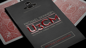 Ultimate 3 Card Monte (Red) by Michael Skinner