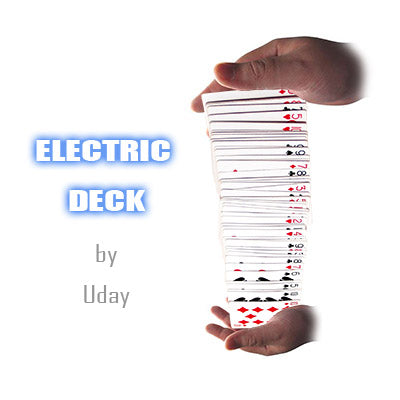 Electric Deck (50 cards, Poker-Sized) by Uday