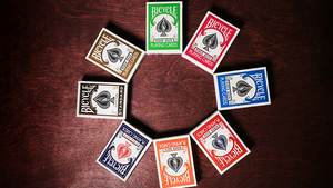 Bicycle Playing Cards (Green) by USPCC