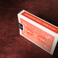 Bicycle Playing Cards (Orange) by USPCC