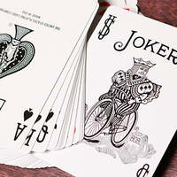 Bicycle Playing Cards (Orange) by USPCC