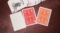 Bicycle Playing Cards (Orange) by USPCC
