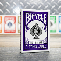 Bicycle Playing Cards (Purple) by USPCC