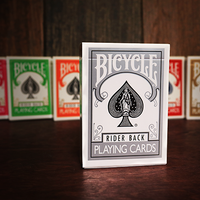 Bicycle Playing Cards (Silver) by USPCC