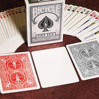 Bicycle Playing Cards (Silver) by USPCC