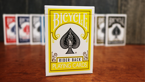 Bicycle Playing Cards (Yellow) by USPCC