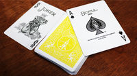 Bicycle Playing Cards (Yellow) by USPCC
