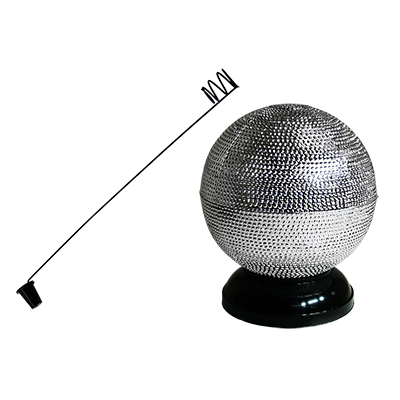 Zombie Ball (Silver) (Ball & Gimmick) by Vernet